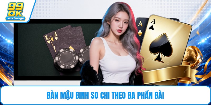Bàn mậu binh so chi theo ba phần bài