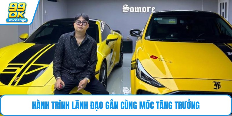 Hành trình lãnh đạo gắn cùng mốc tăng trưởng